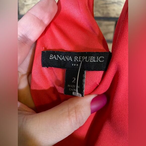 Banana republic‎ coral strap dress - Picture 2 of 5